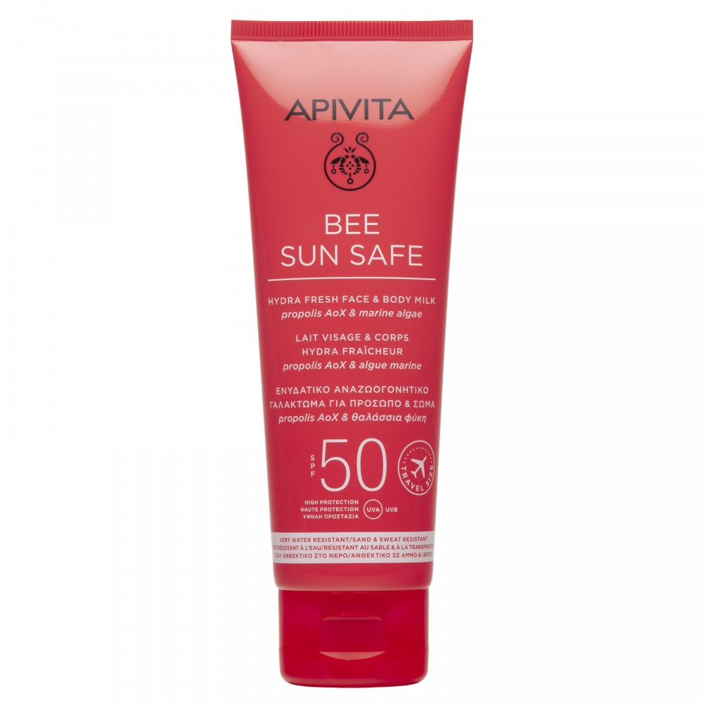 BEE SUN SAFE TEJ ARCRA ÉS TESTRE SPF50 TRAVEL SIZE