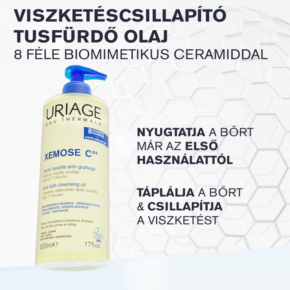 XEMOSE C8+ OLAJTUSFÜRDŐ száraz bőrre 1000ml