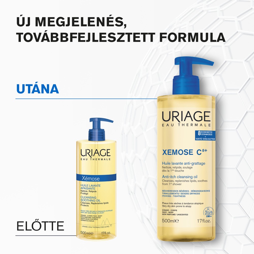 XEMOSE C8+ OLAJTUSFÜRDŐ száraz bőrre 1000ml