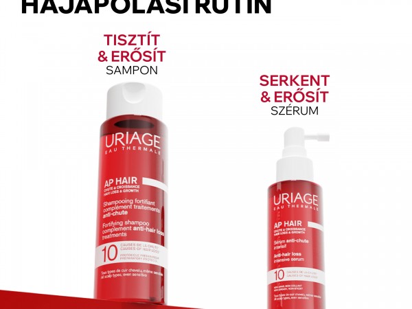 ÚJDONSÁG AZ URIAGE KÍNÁLATÁBAN. HULLIK A HAJA? RITKUL A HAJA?