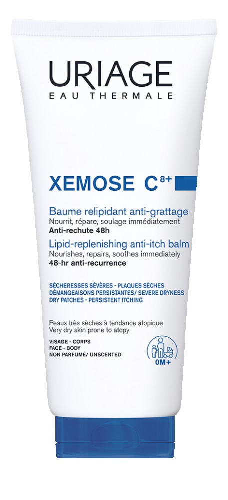 Uriage XEMOSE C8+ Lipidpótló BALZSAM rendkívül száraz bőrre 200ml