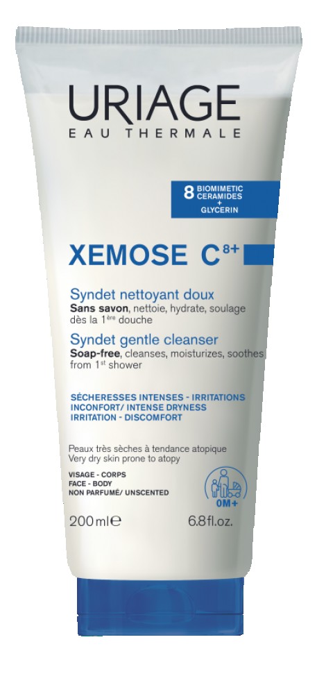 Uriage XÉMOSE C8+ SYNDET krémtusfürdő 200ml