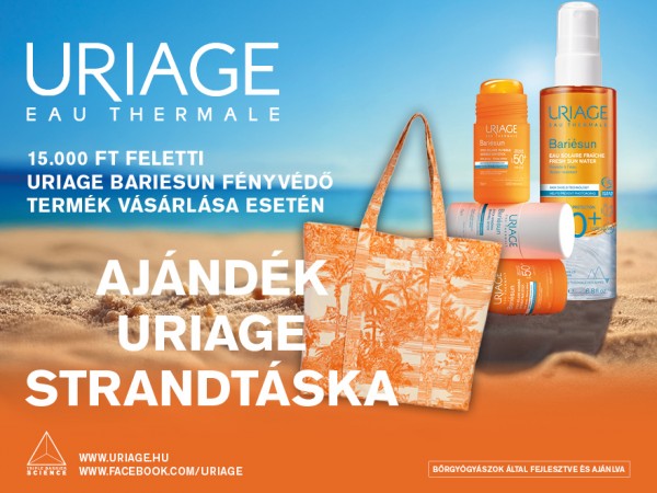 AJÁNDÉK URIAGE BARIESUN STRANDTÁSKA 15.000 FT FELETTI RENDELÉSNÉL